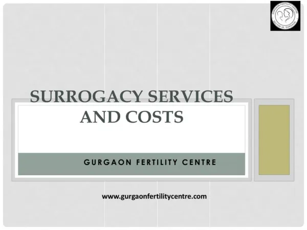 Surrogacy Services and Costs