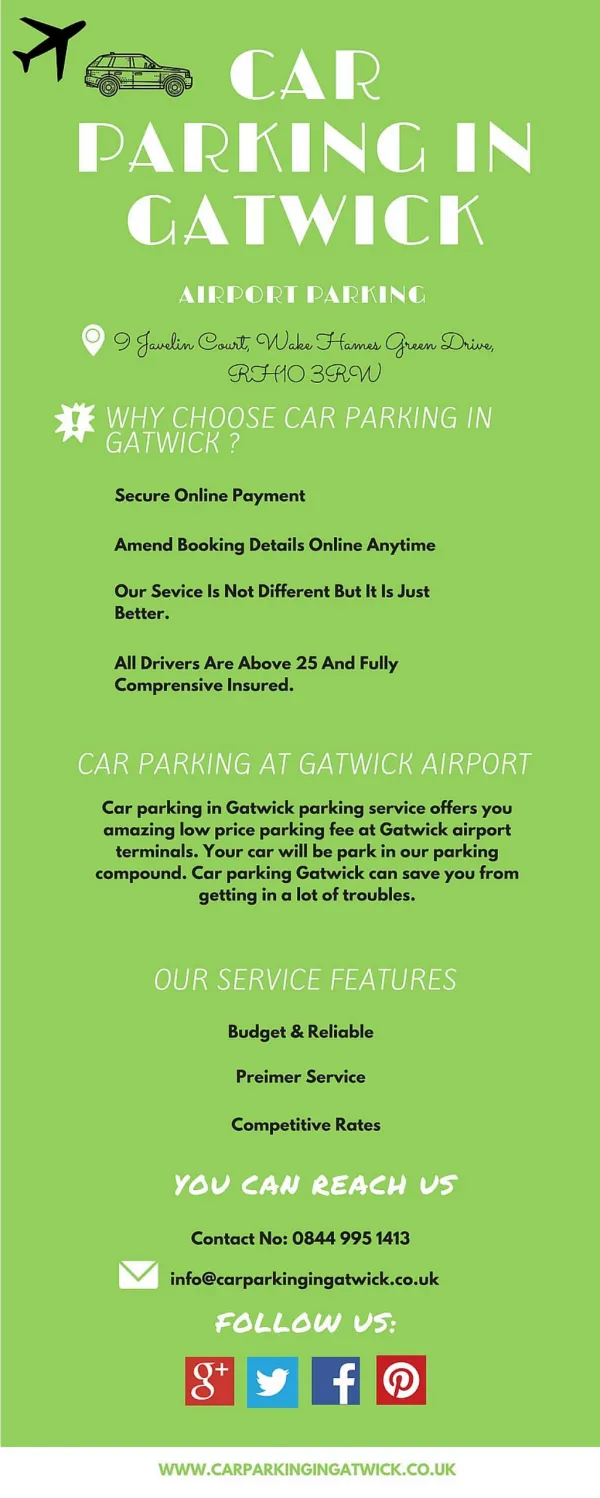 Car Parking in Gatwick