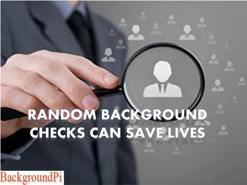 random background checks can save lives