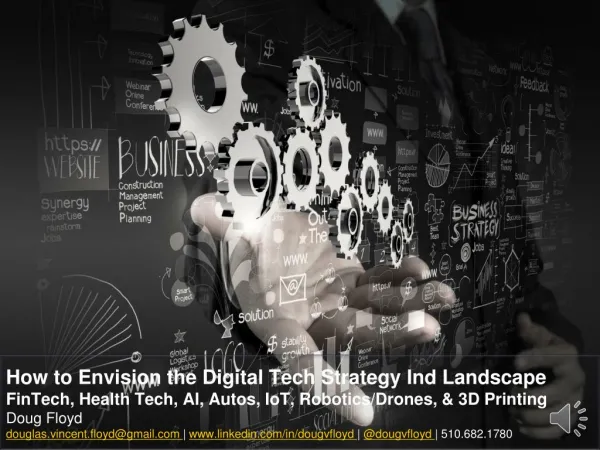 How to Envision the Digital Technology Strategy Industry Landscape