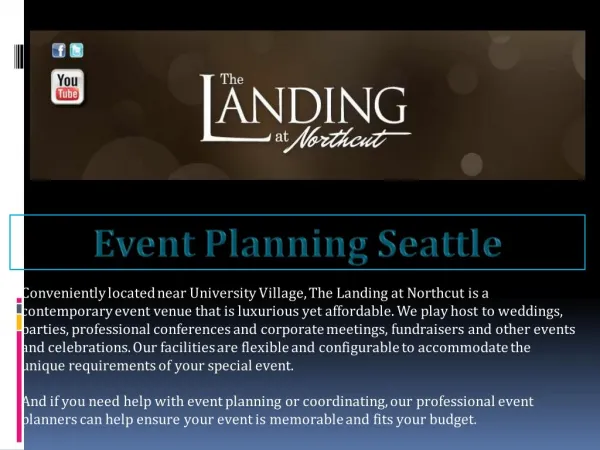 Event Planning Seattle