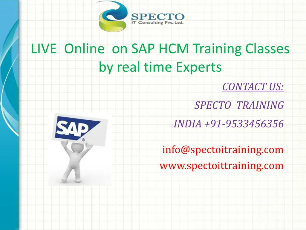 live online on sap hcm training classes by real time experts