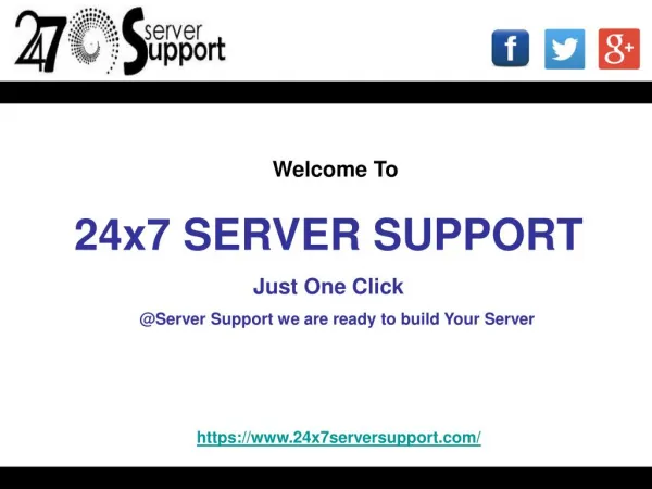 cPanel Server Support - 27x7 Server Support