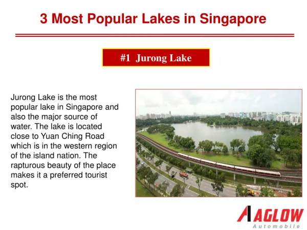 3 Most Popular Lakes in Singapore