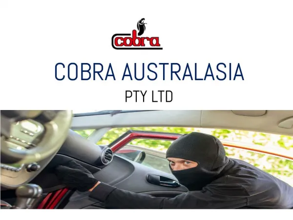 Reliable Car Protection in Sydney with Cobra Aust