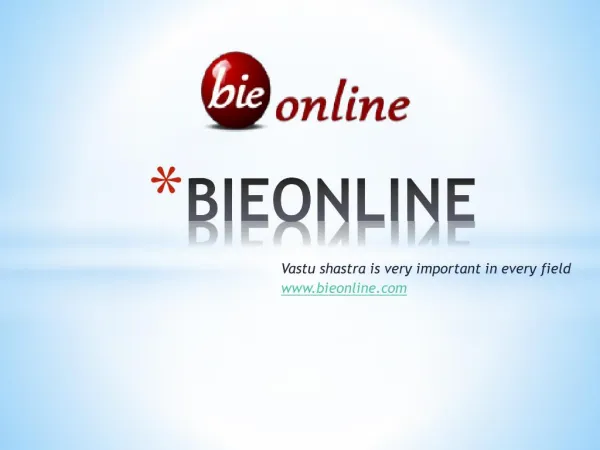 Bieonline|Vastu sastra online study-bieonline.com