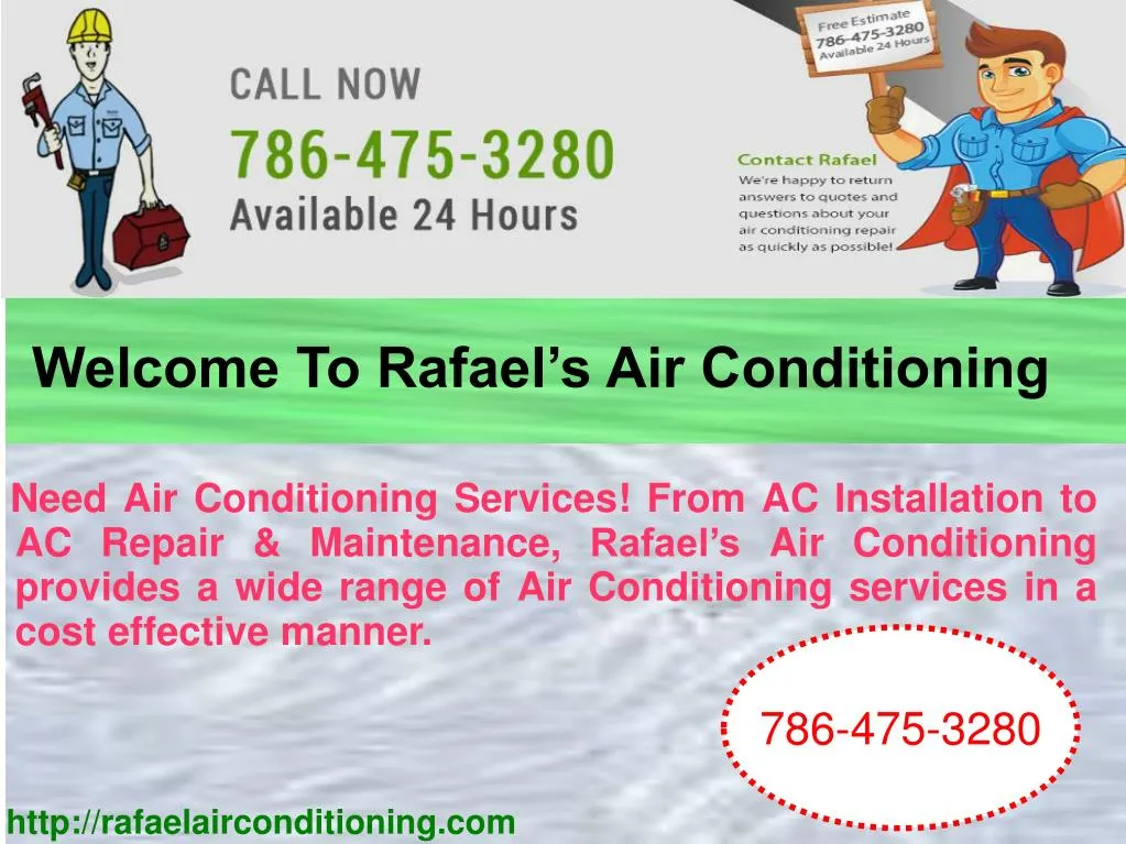 welcome to rafael s air conditioning