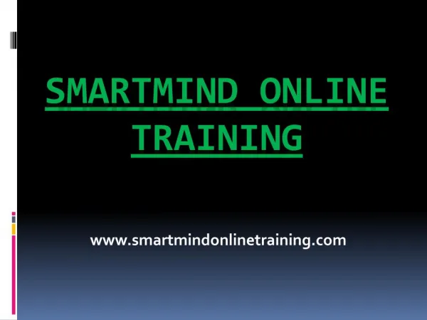 Smartmind Online Training Review | Smartmind Online Training Strategy