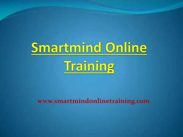 Smartmind Online Training Tutorial Review | Smartmind Online Training Review
