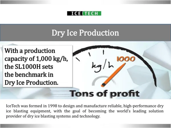 Dry Ice Production