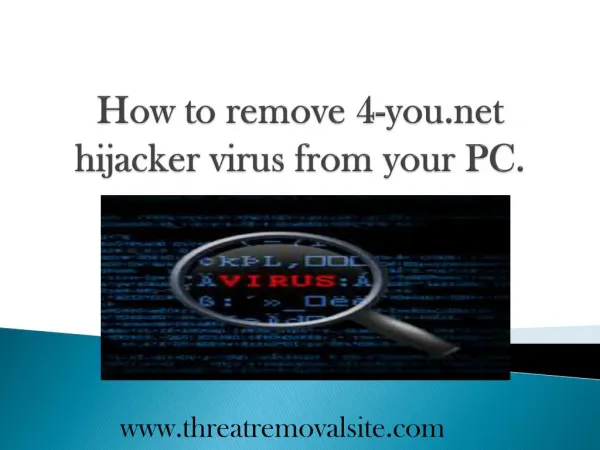 How to Block 4-you.net hijacker from PC Efficiently