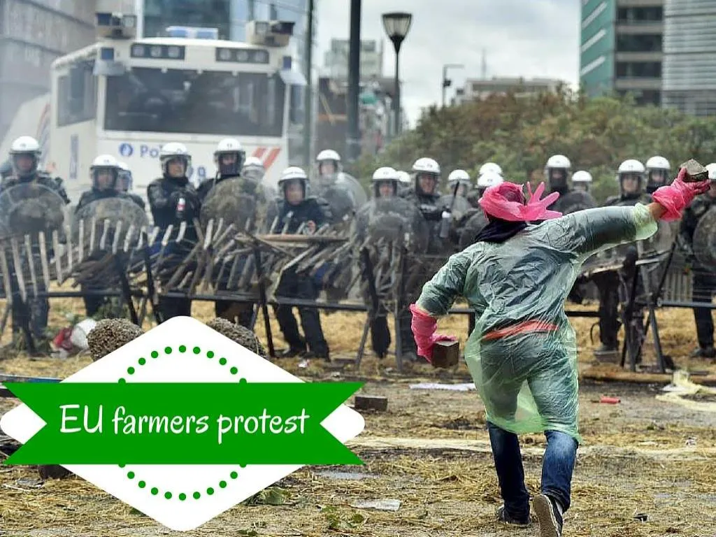 eu farmers protest