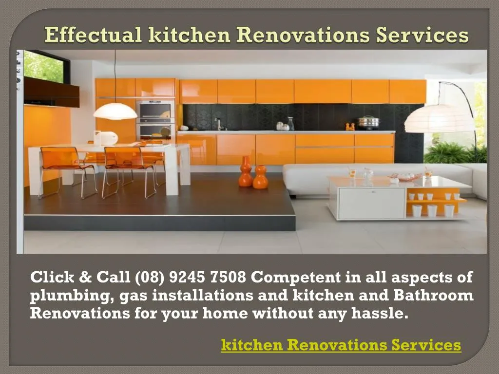effectual kitchen renovations services