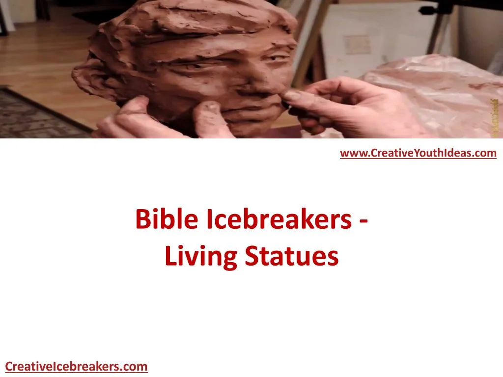 bible icebreakers living statues