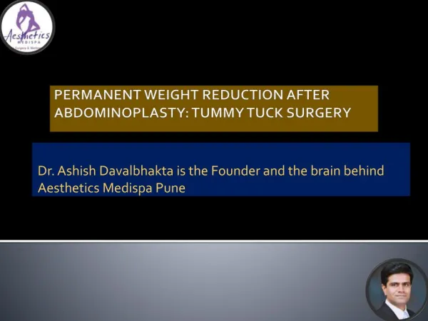 Tummy Tuck surgery India