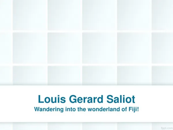 Louis Gerard Saliot | Gerard Saliot | CEO of EAM Group