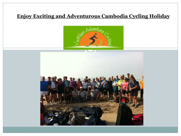 Enjoy Exciting and Adventurous Cambodia Cycling Holiday