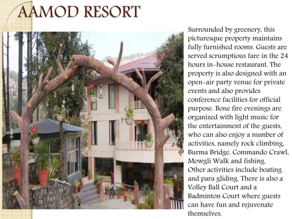 Aamod Resort