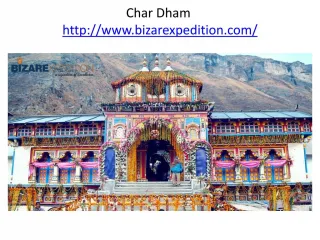 Char Dham - slide 1