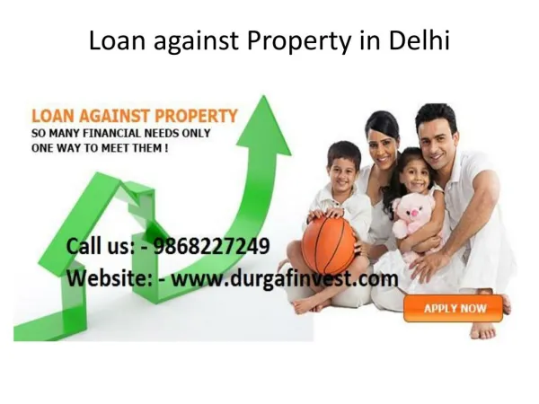 Loan against Property in Delhi