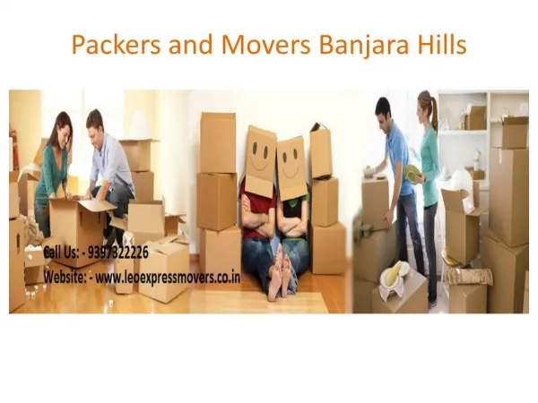 Packers and Movers Banjara Hills