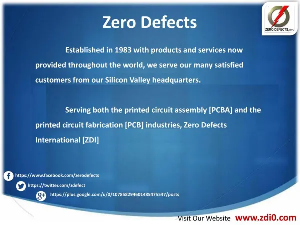 PCB CAM - Zero Defects International, LLC