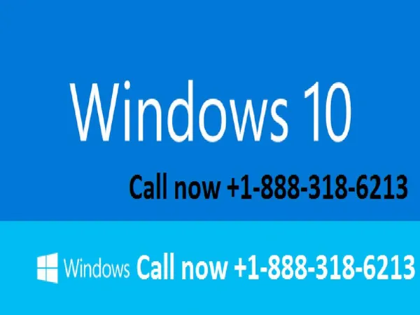 Windows 10 Technical Support