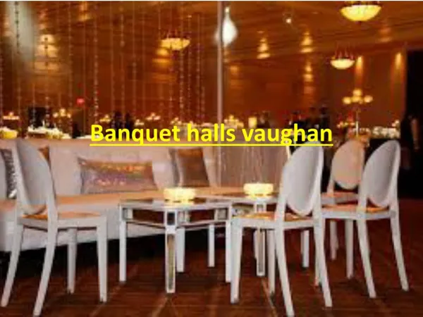 banquet hall