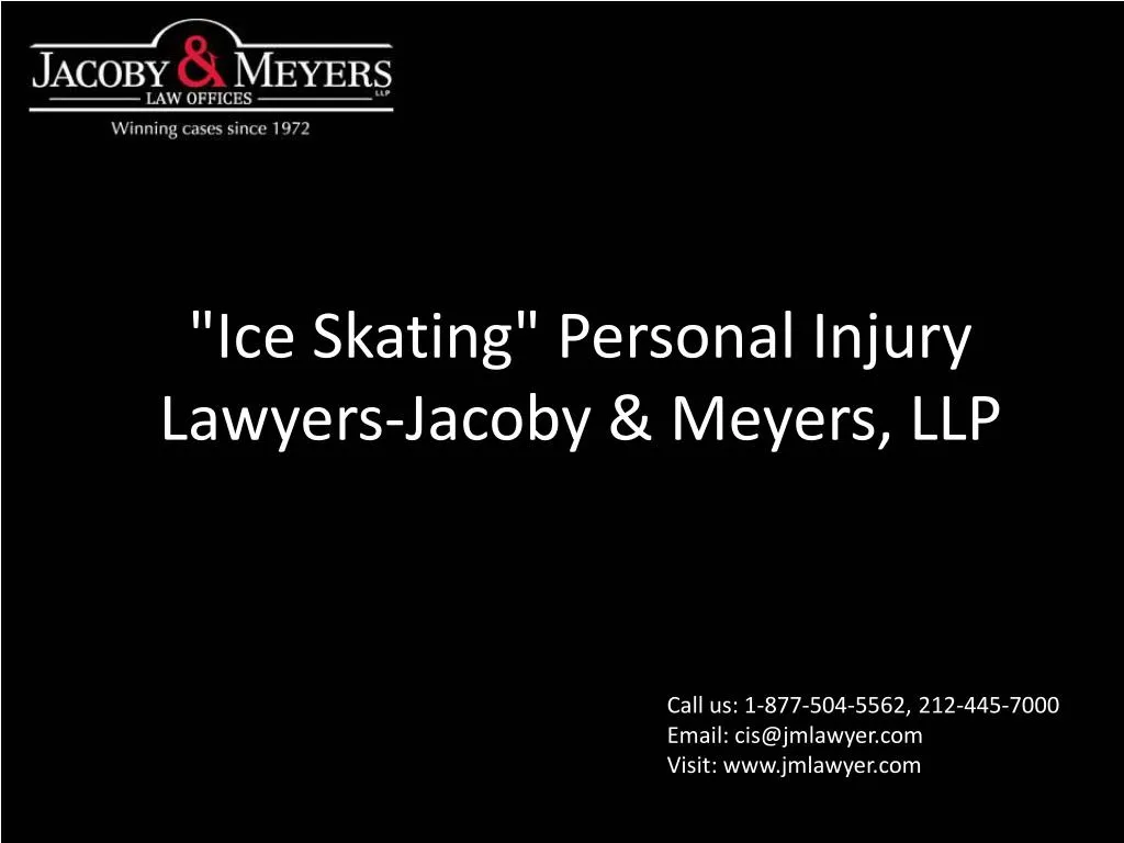 ice skating personal injury lawyers jacoby meyers llp