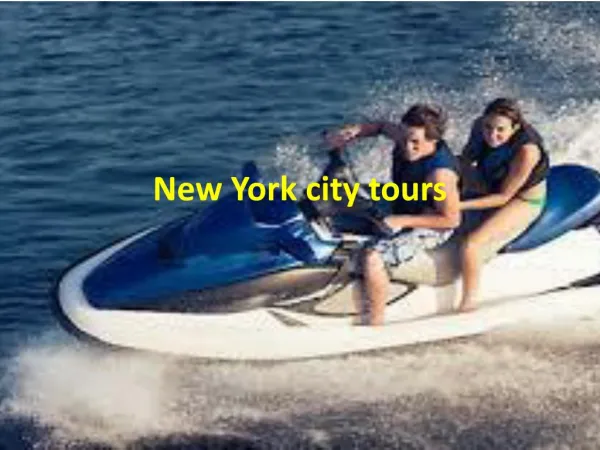 Manhattan boat tour