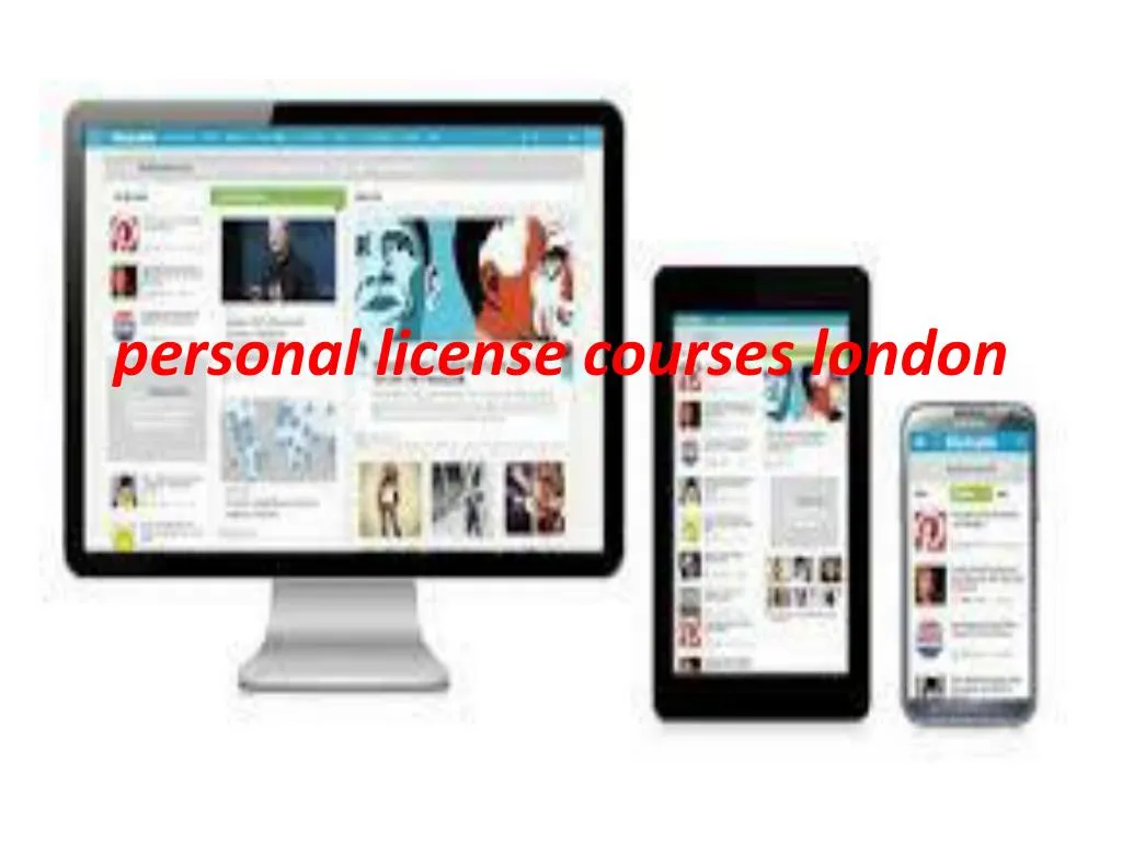 personal license courses london