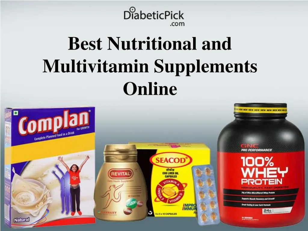best nutritional and multivitamin supplements online