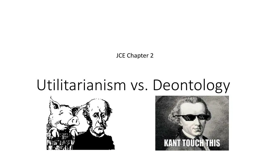 utilitarianism vs deontology