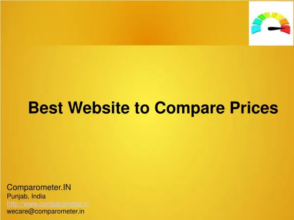 Compare and Find the Best Price
