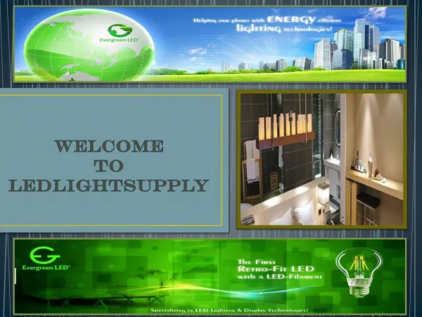 LED lighting - Evergreen LED