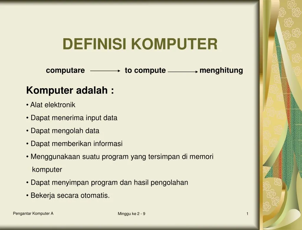 definisi komputer