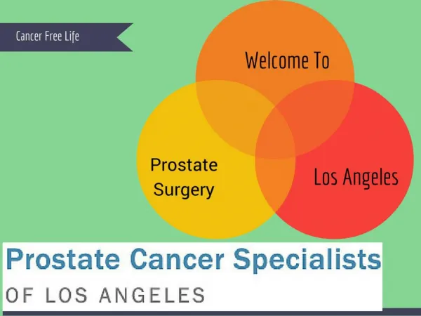 Prostate Cancer Robotic Surgery LA