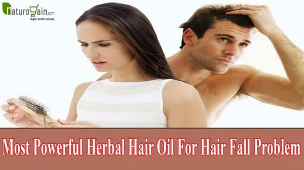 Most Powerful Herbal Hair Oil For Hair Fall Problem