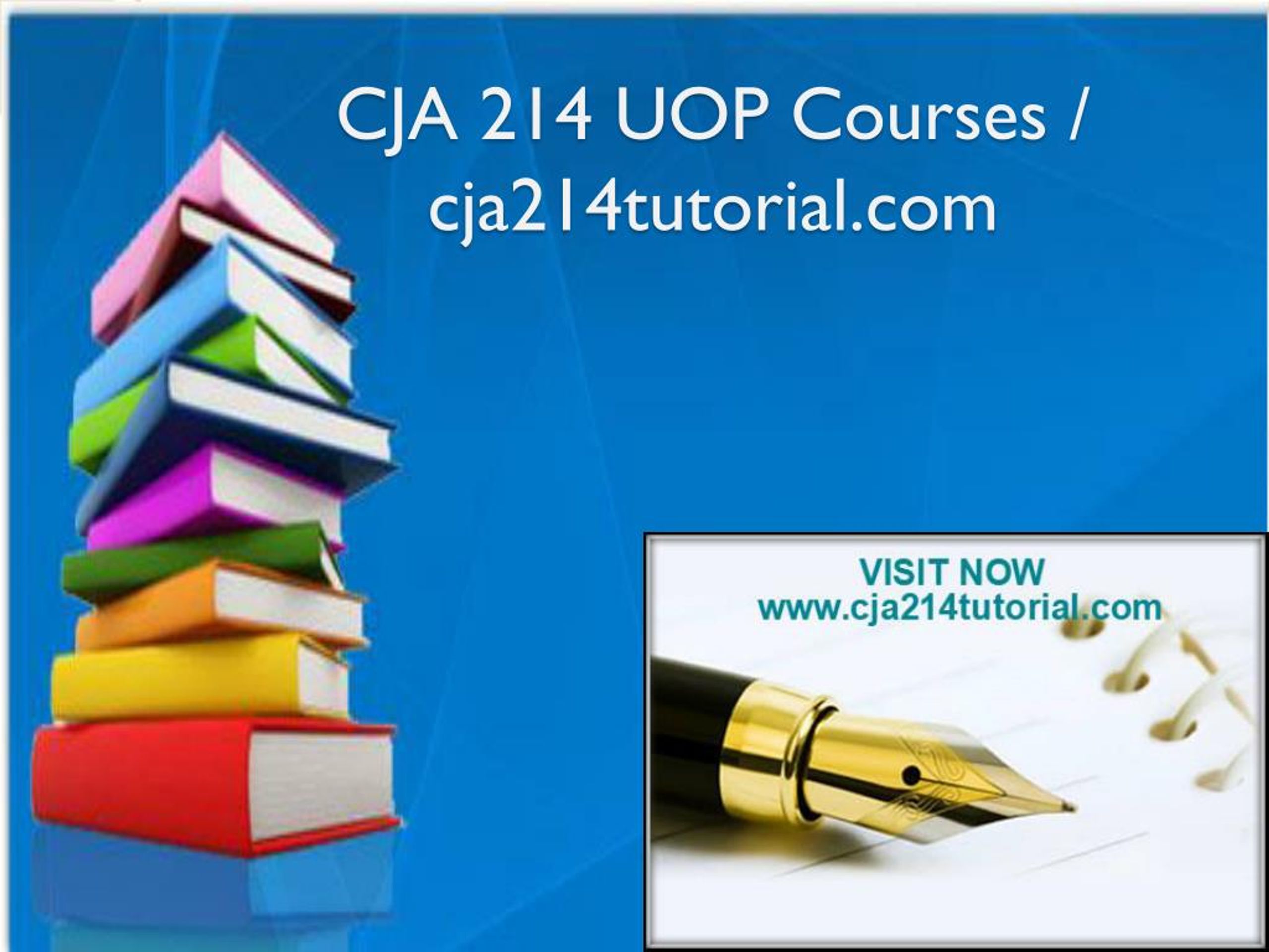 PPT - CJA 214 UOP Courses / cja214tutorial.com PowerPoint Presentation ...