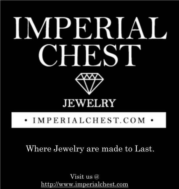 Best Deal and Fashionable Jewelry- Imperial Chest