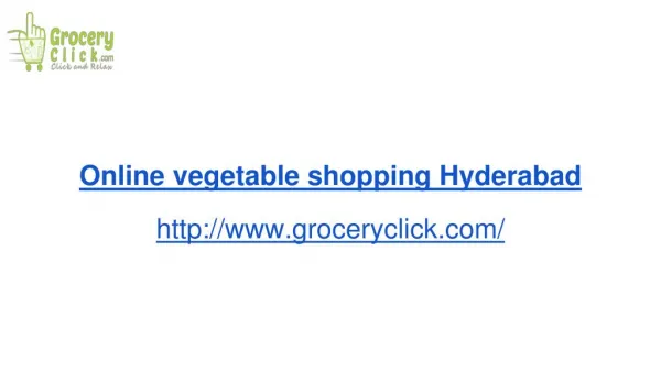 Online vegetable shopping | Groceryclick