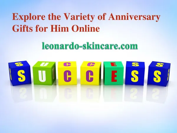 Explore the Variety of Anniversary Gifts for Him Online