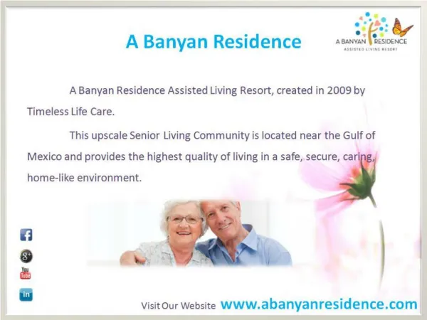 A Banyan Residence Assisted Living Resort Fl