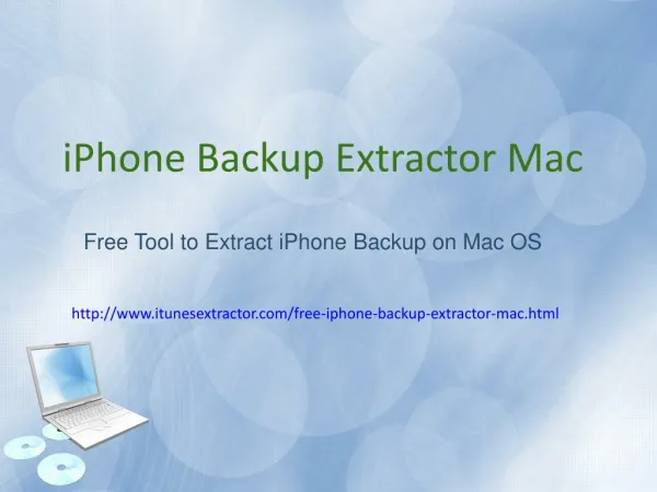 Free iPhone Backup Extractor Mac: Extract Data from iPhone Backup on Mac