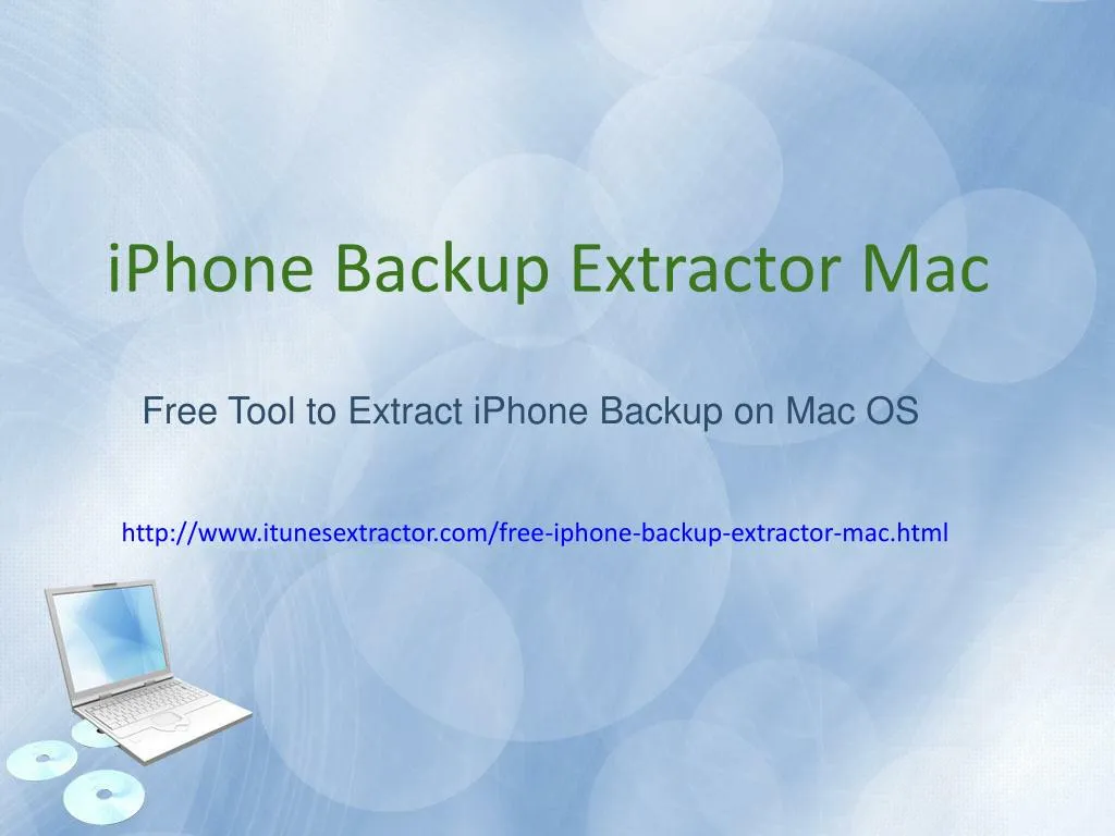 iphone backup extractor mac