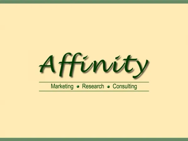 Marketing Research Consulting