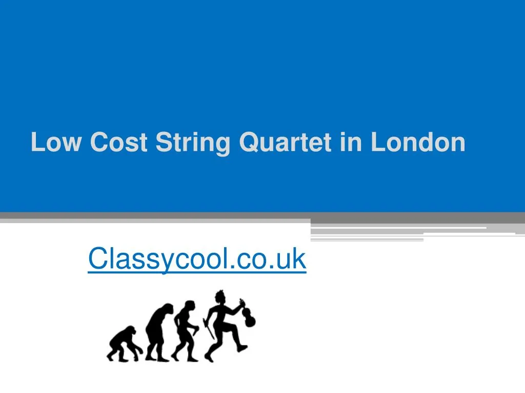 low cost string quartet in london
