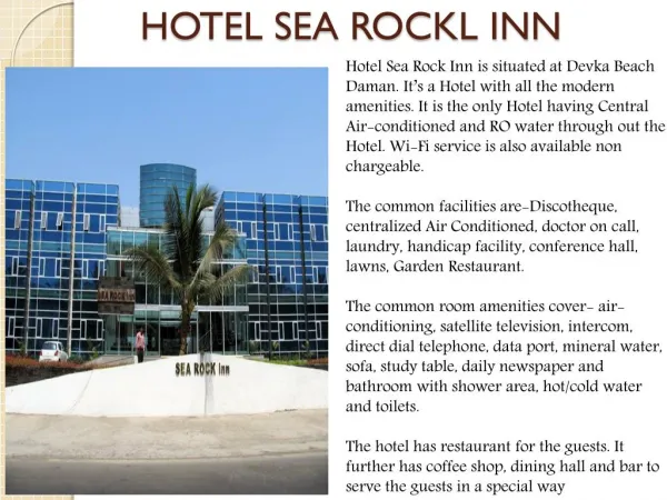 Hotel Sea Rock Inn