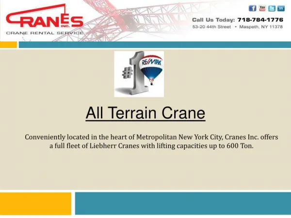 All Terrain Crane