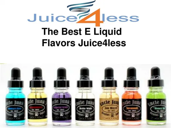 The Best E Liquid Flavors Juice4less
